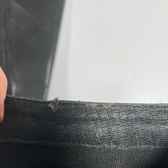 Merrell Black Leather Boots, Plaza Peak, 7.5 - Picture 13 of 13